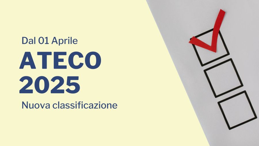 Ateco 2025: al via la nuova classificazione dal 01 Aprile