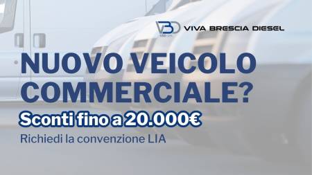 Acquisto veicoli commerciali: nuova convenzione LIA - VIVA BRESCIA DIESEL