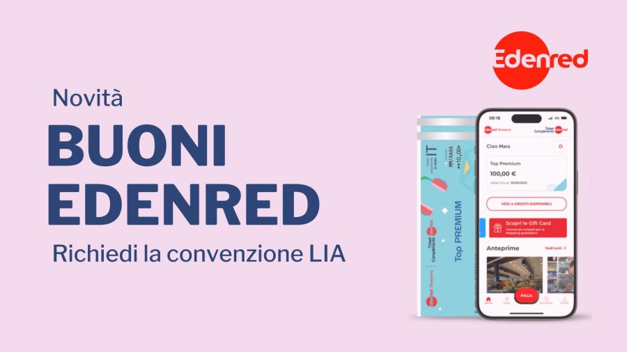 Sono arrivati i buoni Edenred!