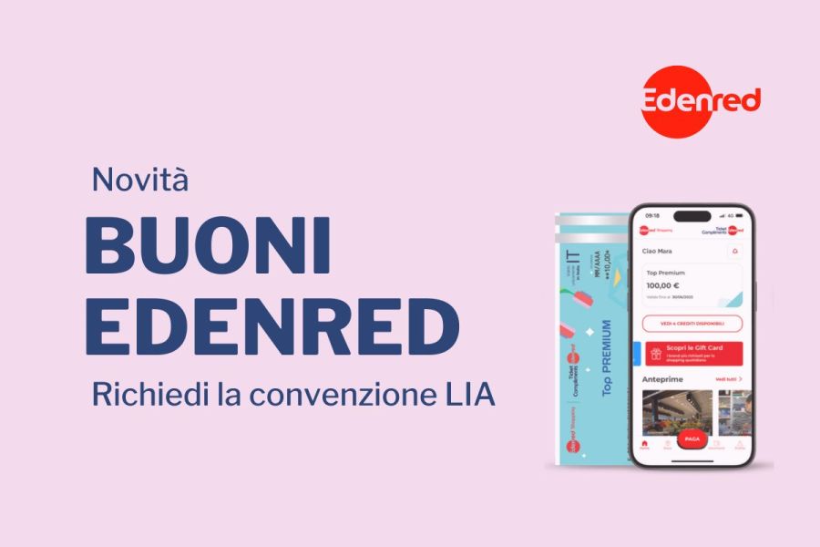 Sono arrivati i buoni Edenred in convenzione