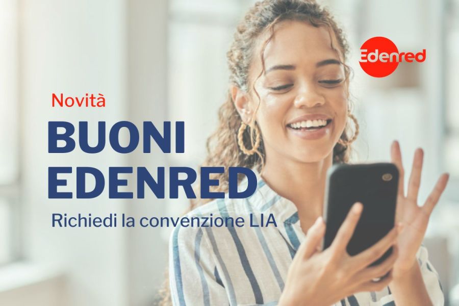 Sono arrivati i buoni Edenred in convenzione
