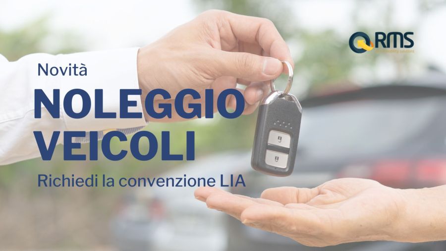 Noleggio veicoli: nuova convenzione LIA con RMS!